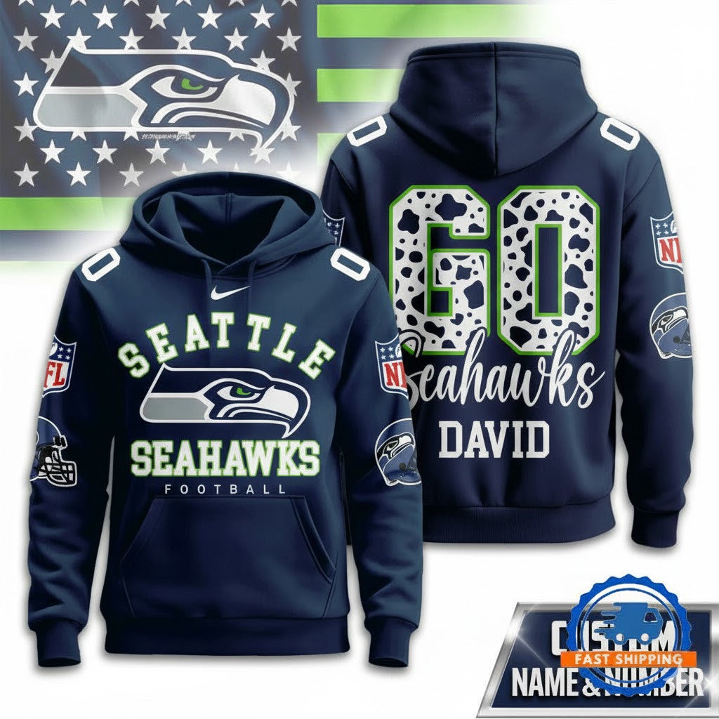 SEA Seahawks Football Custom Game Day Hoodie Shirt