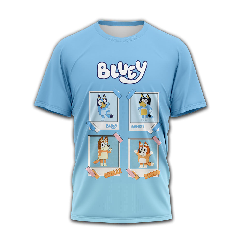 Premium BLU 3D Shirt NTH1