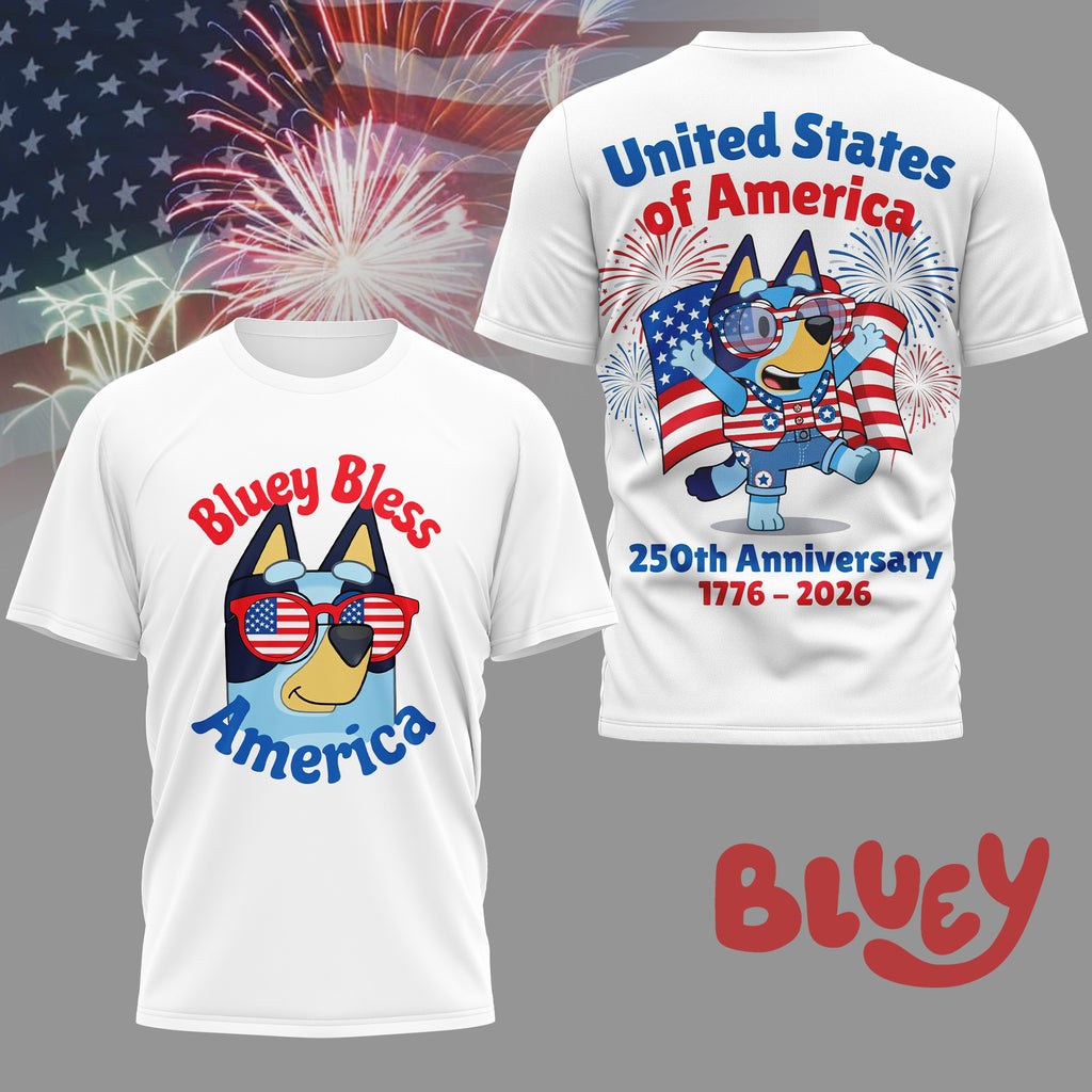 Premium BLU 3D Shirt NY