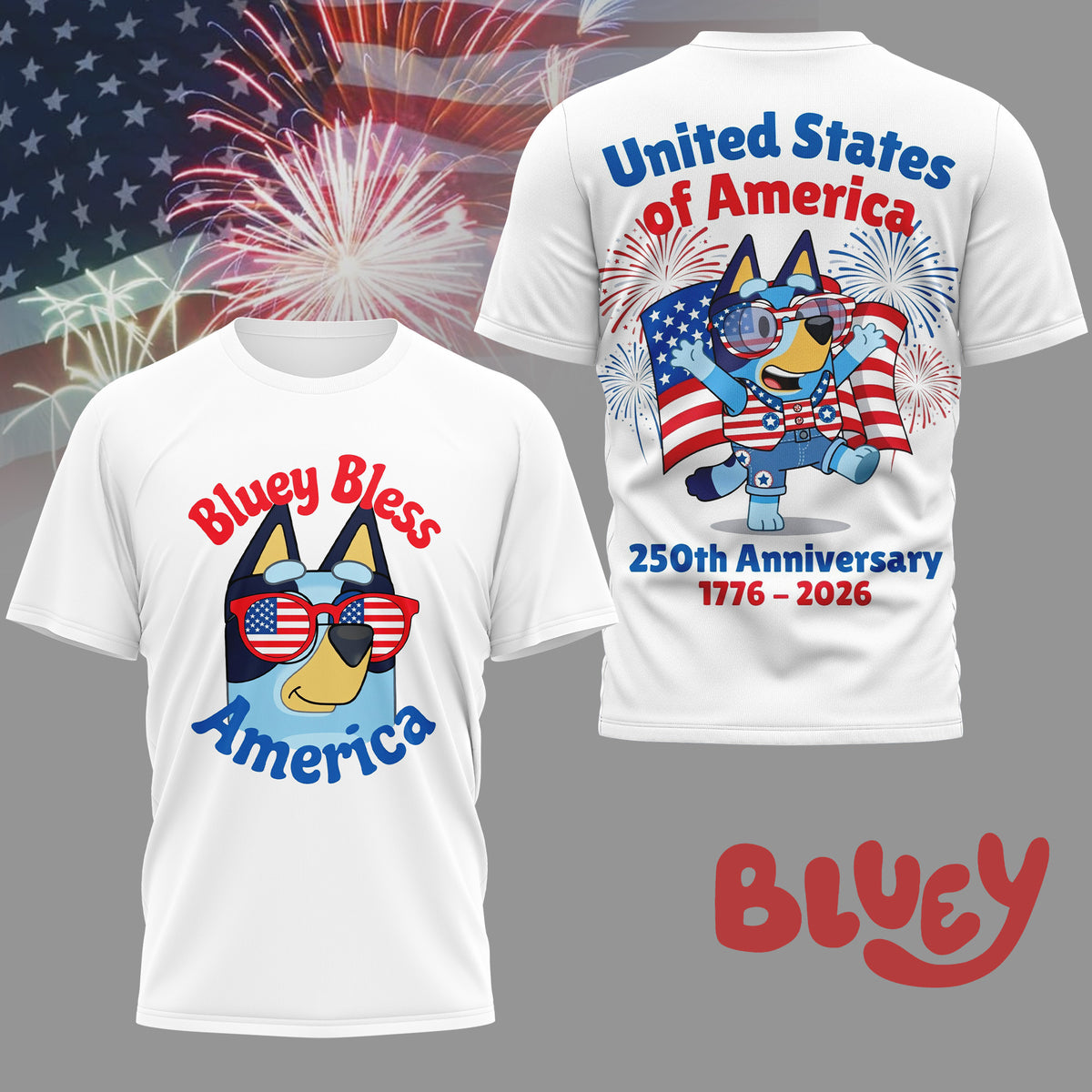 Premium BLU 3D Shirt NY