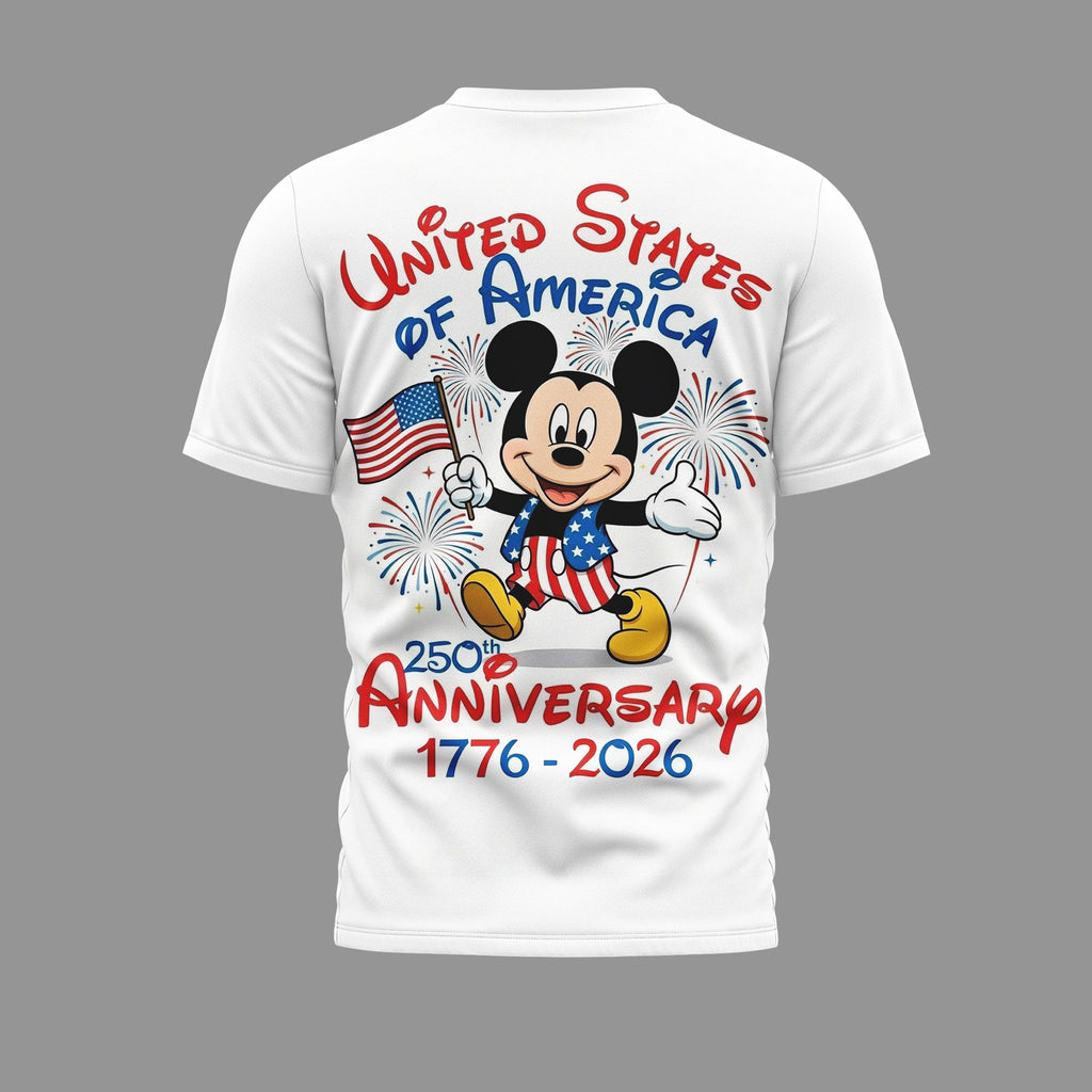 Premium MCK 250 Years Of America 3D Shirt NY
