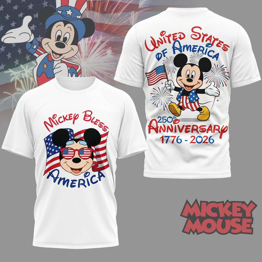 Premium MCK 250 Years Of America 3D Shirt NY