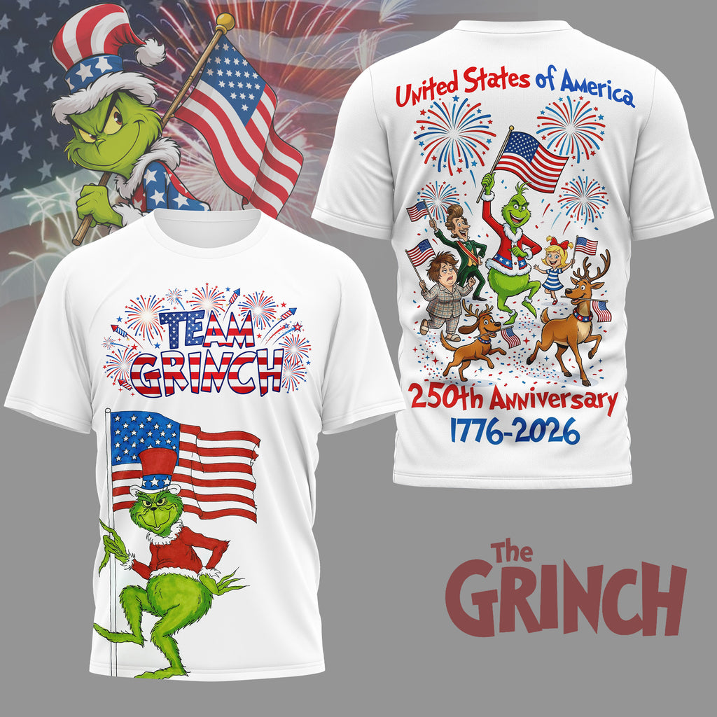 Premium TGR 250 Years Of America 3D Shirt NY