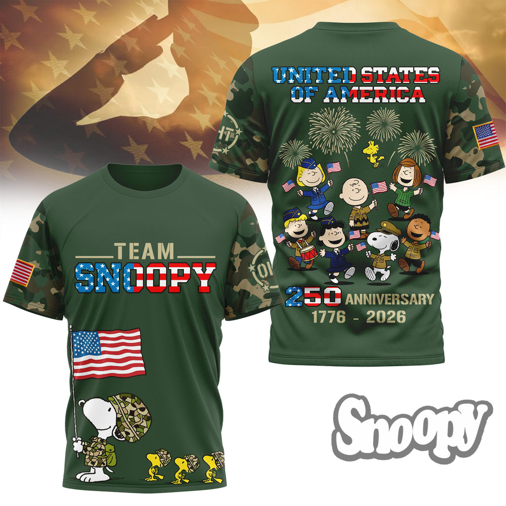 Premium SNPY 250 Years Of America 3D Shirt NY