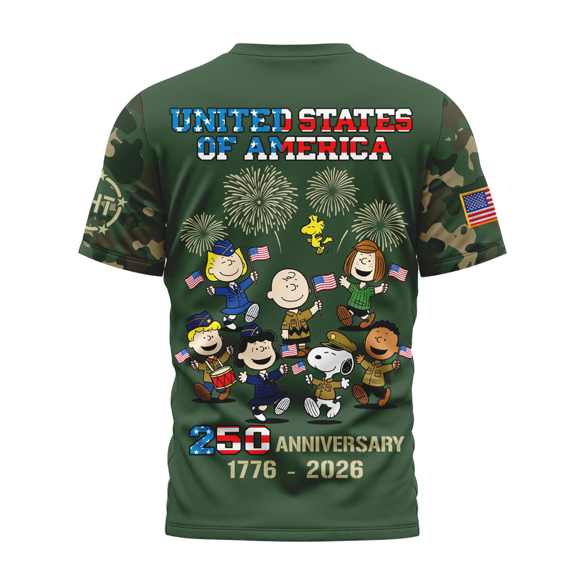 Premium SNPY 250 Years Of America 3D Shirt NY