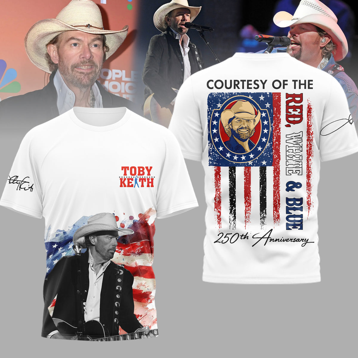 Premium TBKH 250 Years Of America 3D Shirt TD