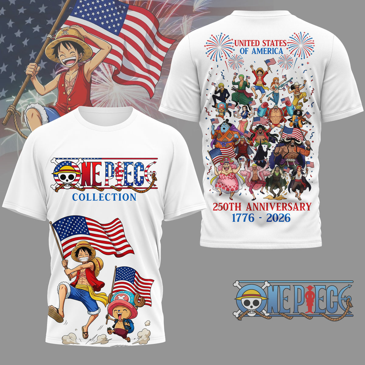 Premium OPC 250 Years Of America 3D Shirt NY