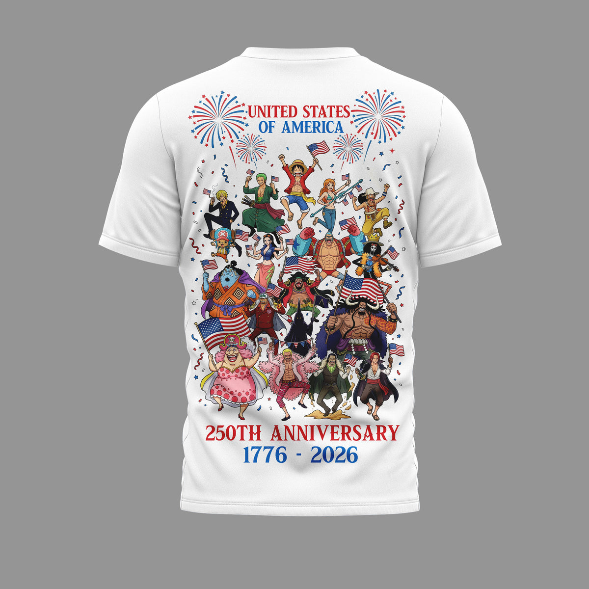 Premium OPC 250 Years Of America 3D Shirt NY