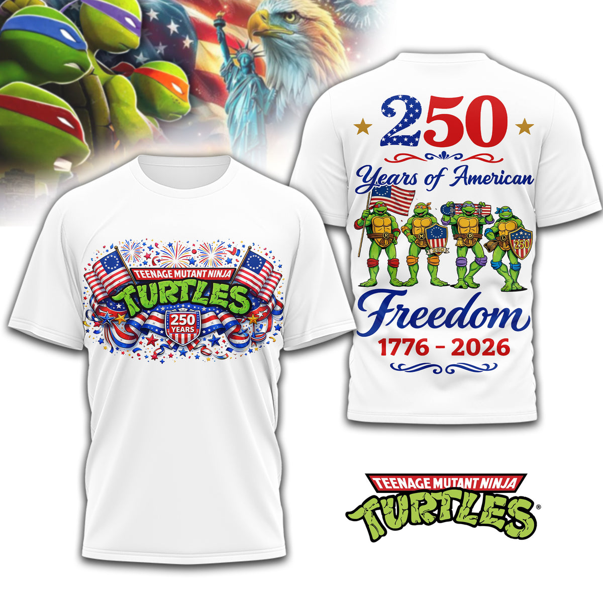 Premium TMNT 3D Shirt TD
