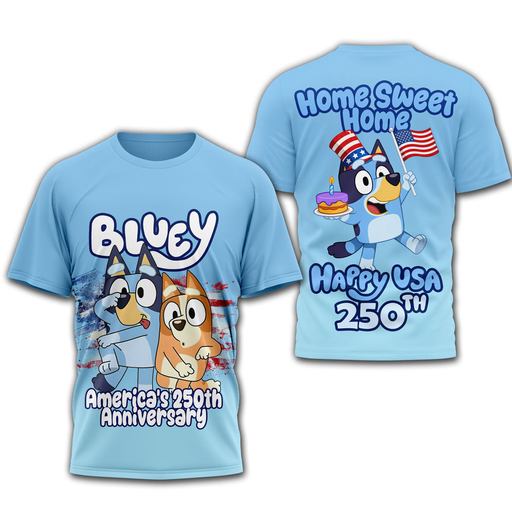 Premium BLU 3D Shirt NTH1