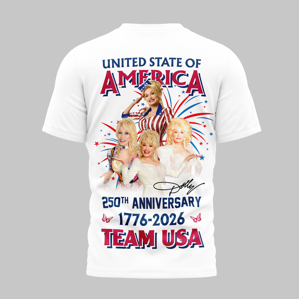 Premium DLPT 250 Years Of America 3D Shirt NY