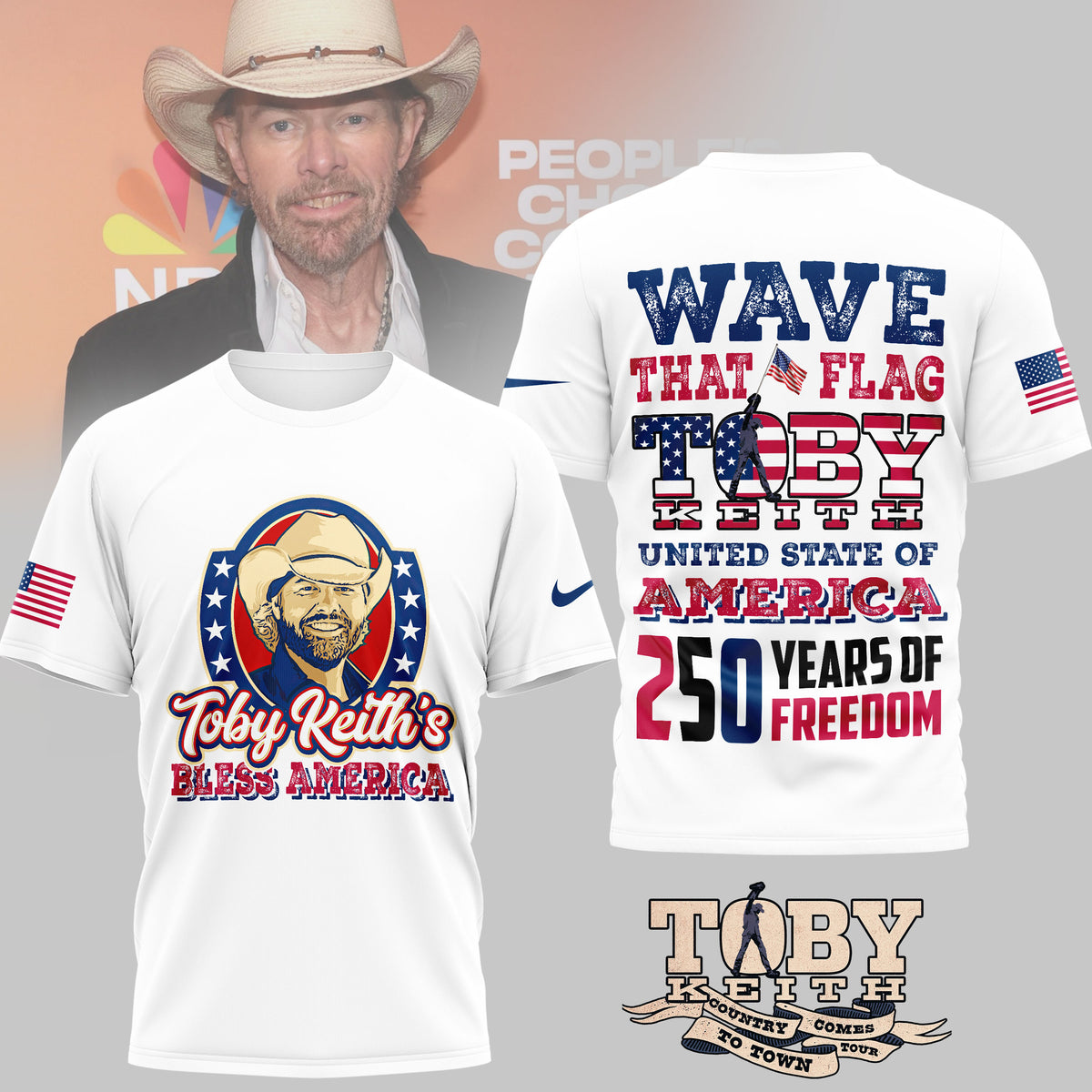Premium TBKH 250 Years Of America 3D Shirt NY