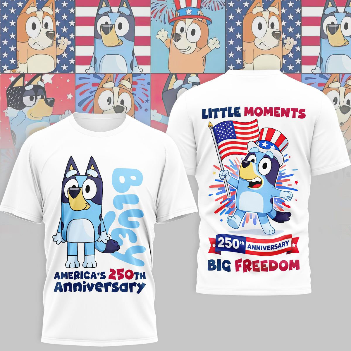 Premium BLU 3D Shirt NTH1
