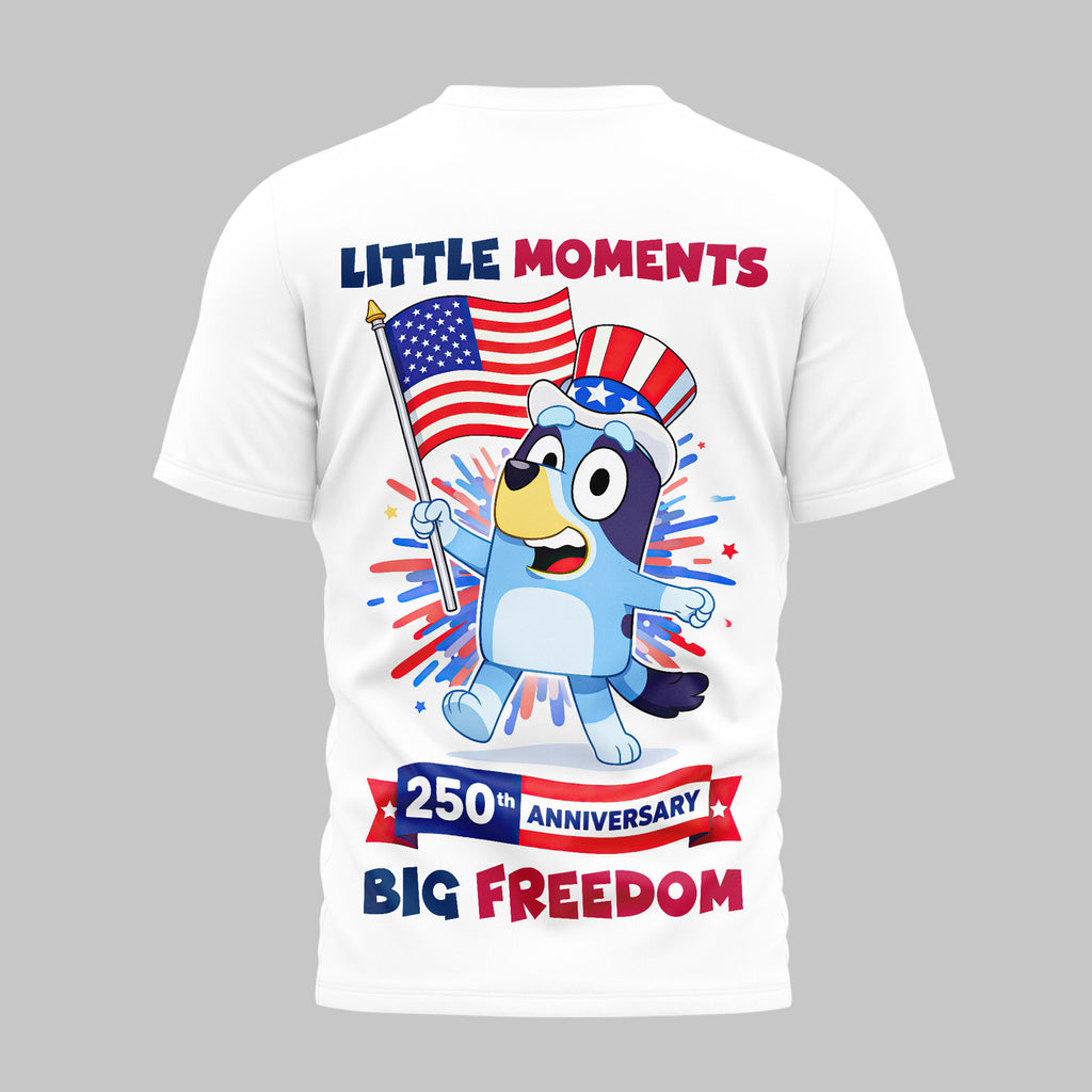Premium BLU 3D Shirt NTH1