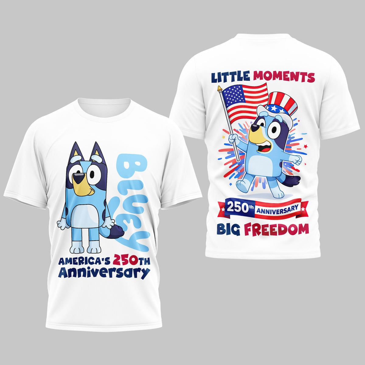Premium BLU 3D Shirt NTH1