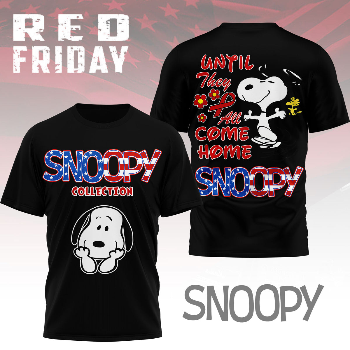 Premium SNPY Red Friday 3D Shirt NY