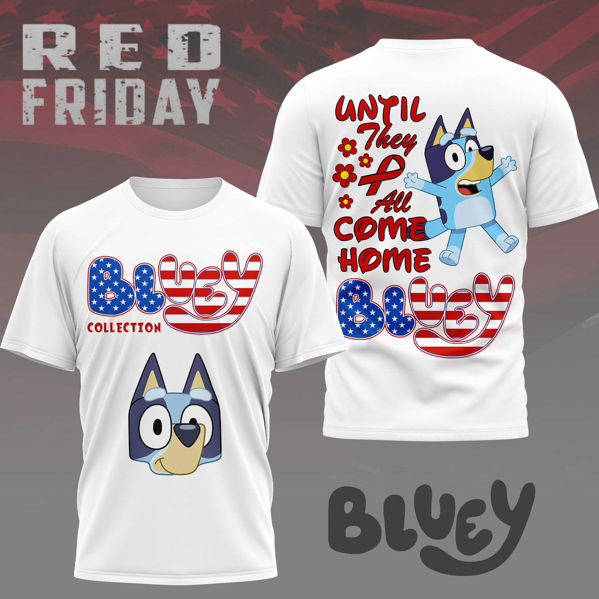 Premium BLU Red Friday 3D Shirt NY