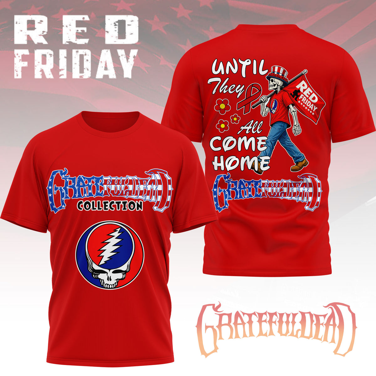 Premium GRFD Red Friday 3D Shirt NY