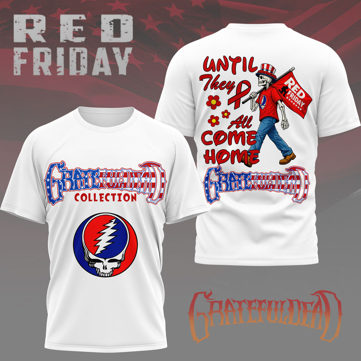 Premium GRFD Red Friday 3D Shirt NY