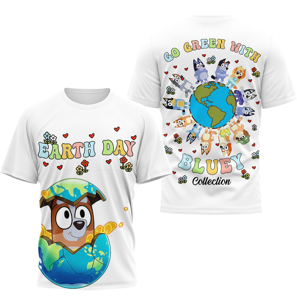 Premium BLU 3D Shirt NY