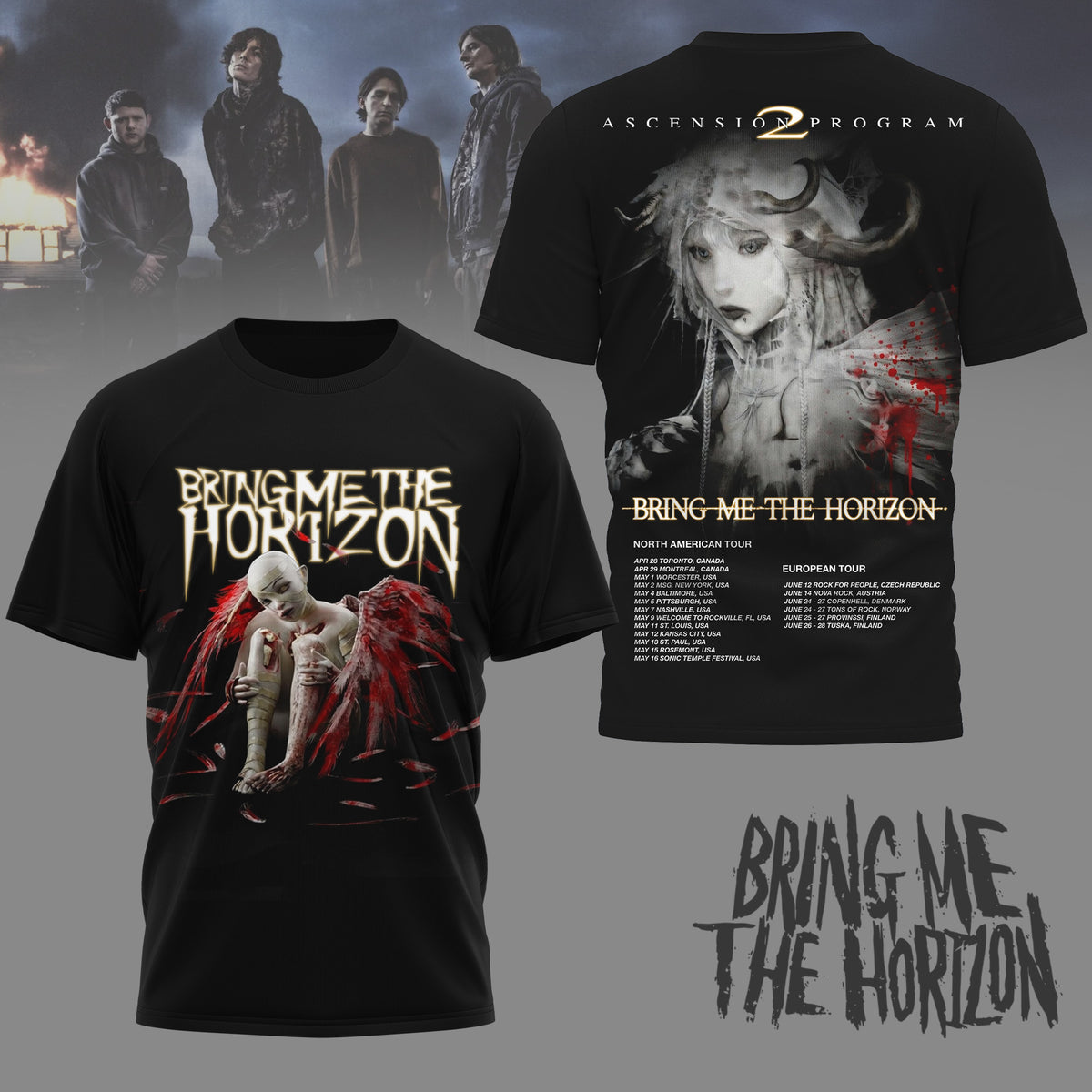 Premium BMTH 3D Shirt NY