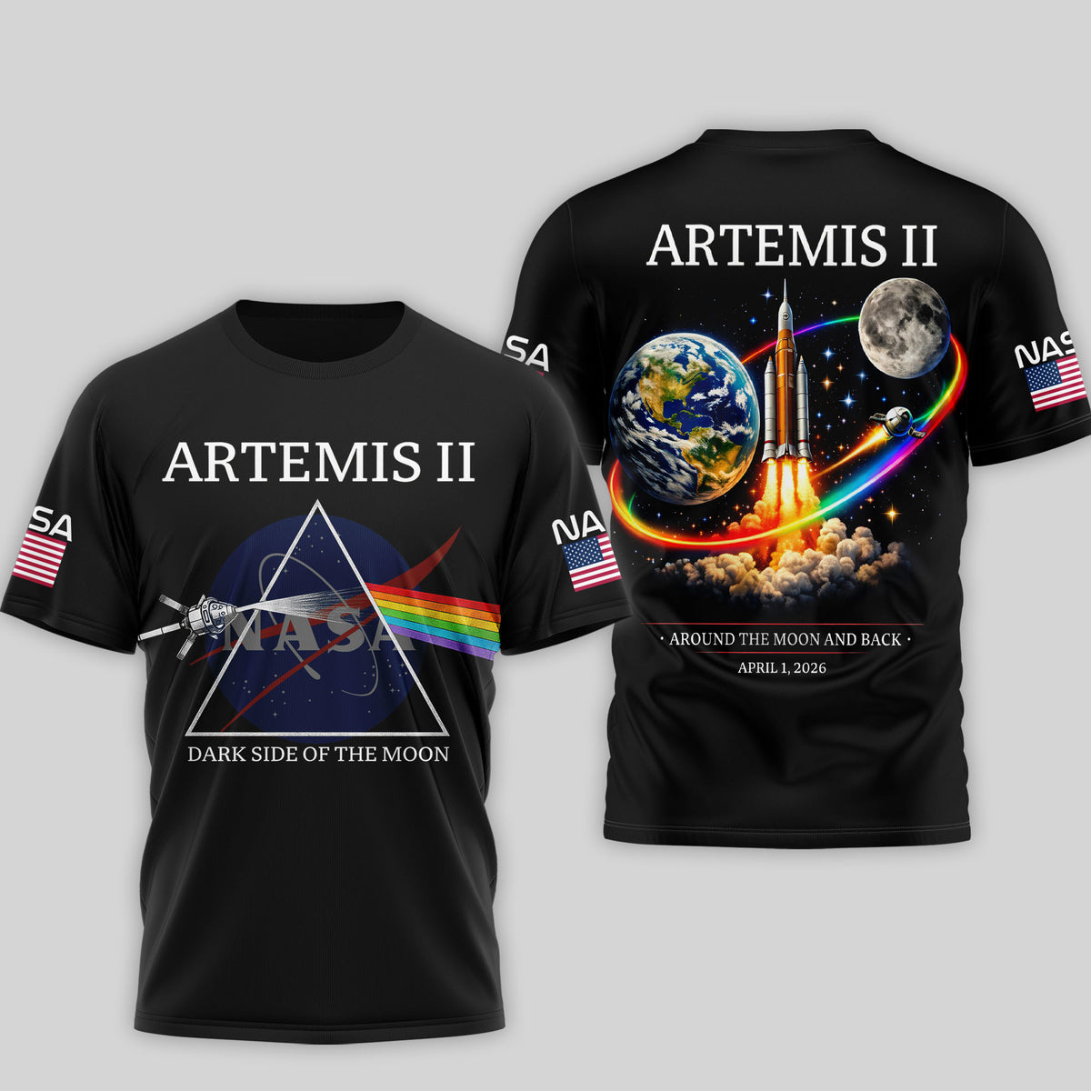 Premium NASA 3D Shirt NTH1