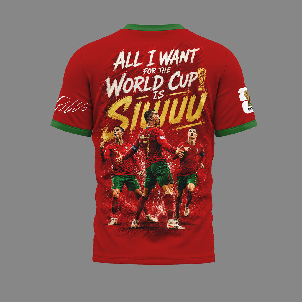 Cristiano Ronaldo | Premium WC26 3D Shirt NY