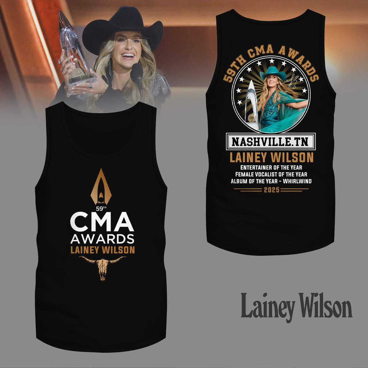 Premium LNWL CMA Awards 3D Shirt HI