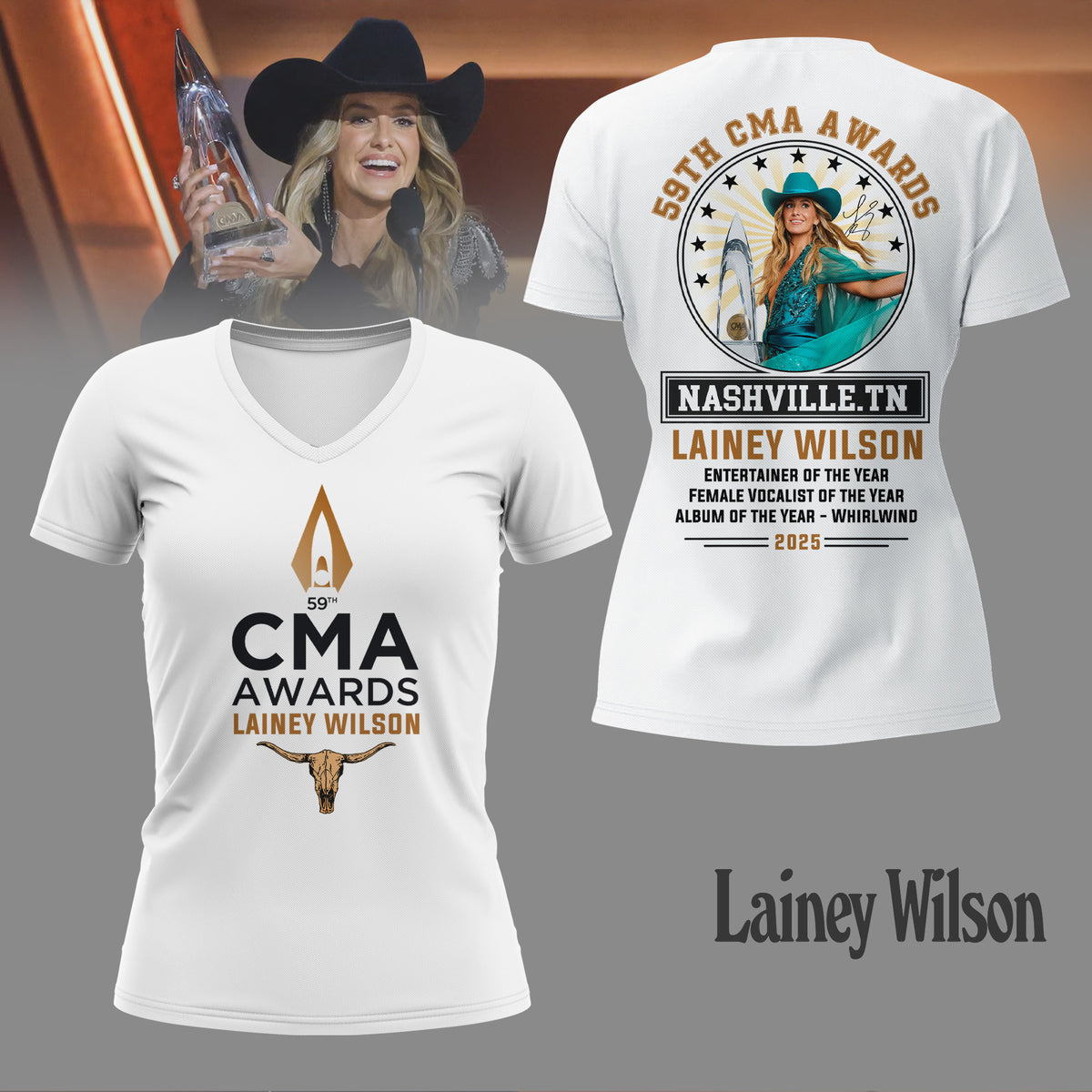 Premium LNWL CMA Awards 3D Shirt HI