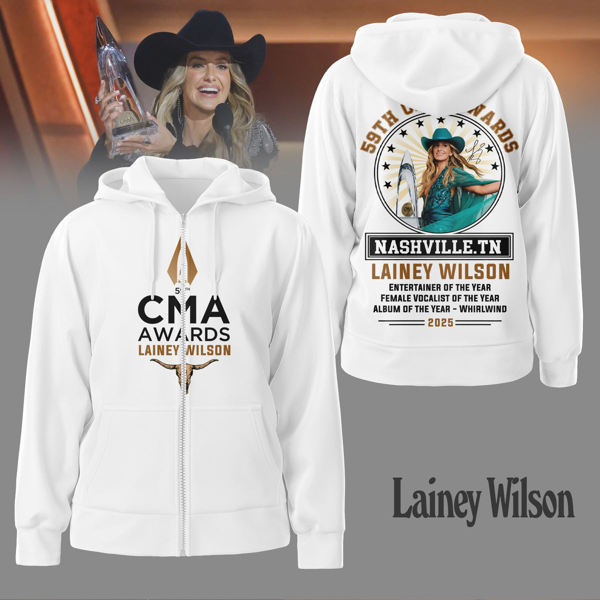 Premium LNWL CMA Awards 3D Shirt HI