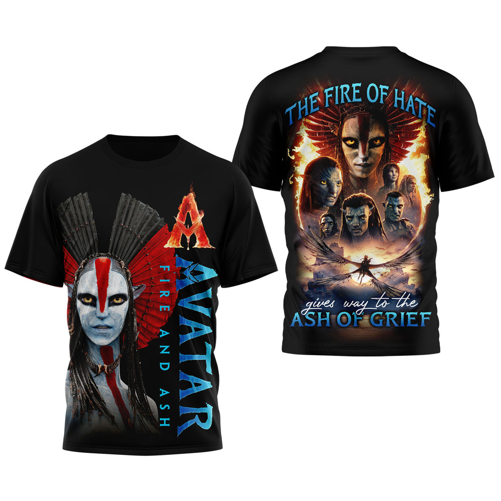 Premium AVT Fire and Ash 2025 3D Shirt MM