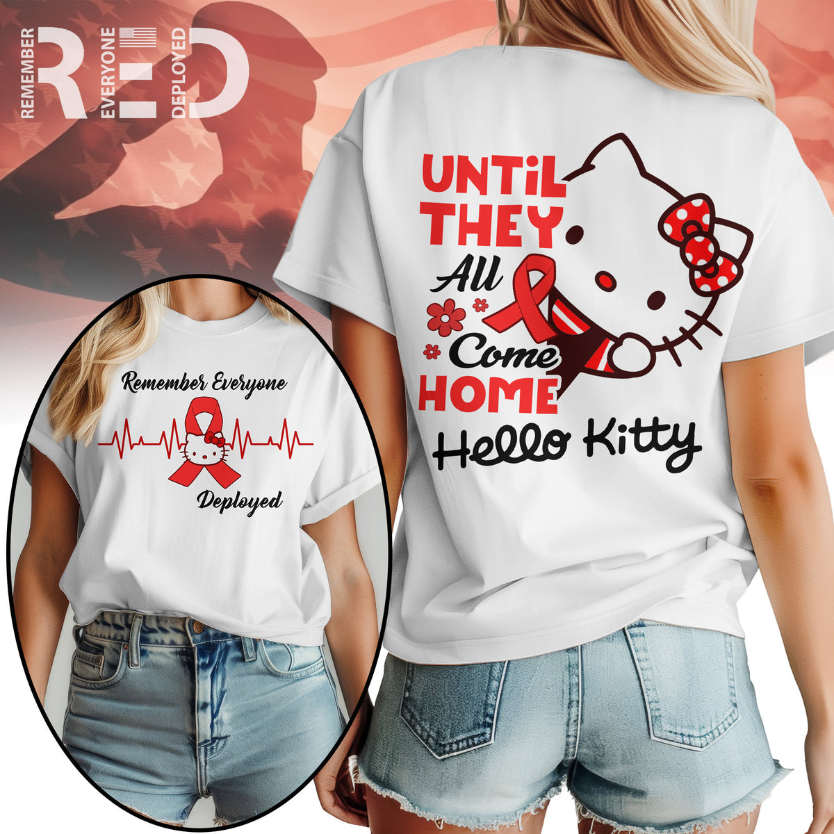 Premium HLKT Red Friday 3D Shirt NY