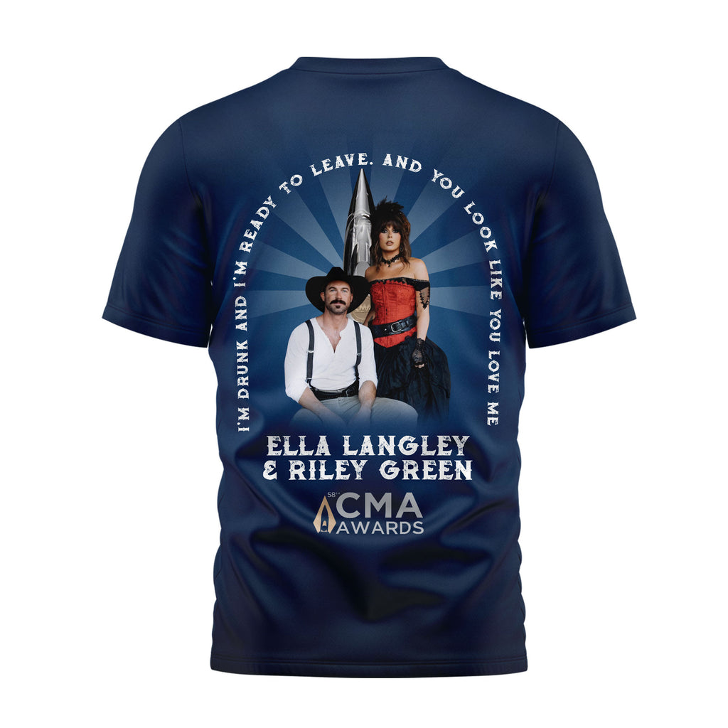 Premium ELL 2025 CMA Awards 3D Shirt MM