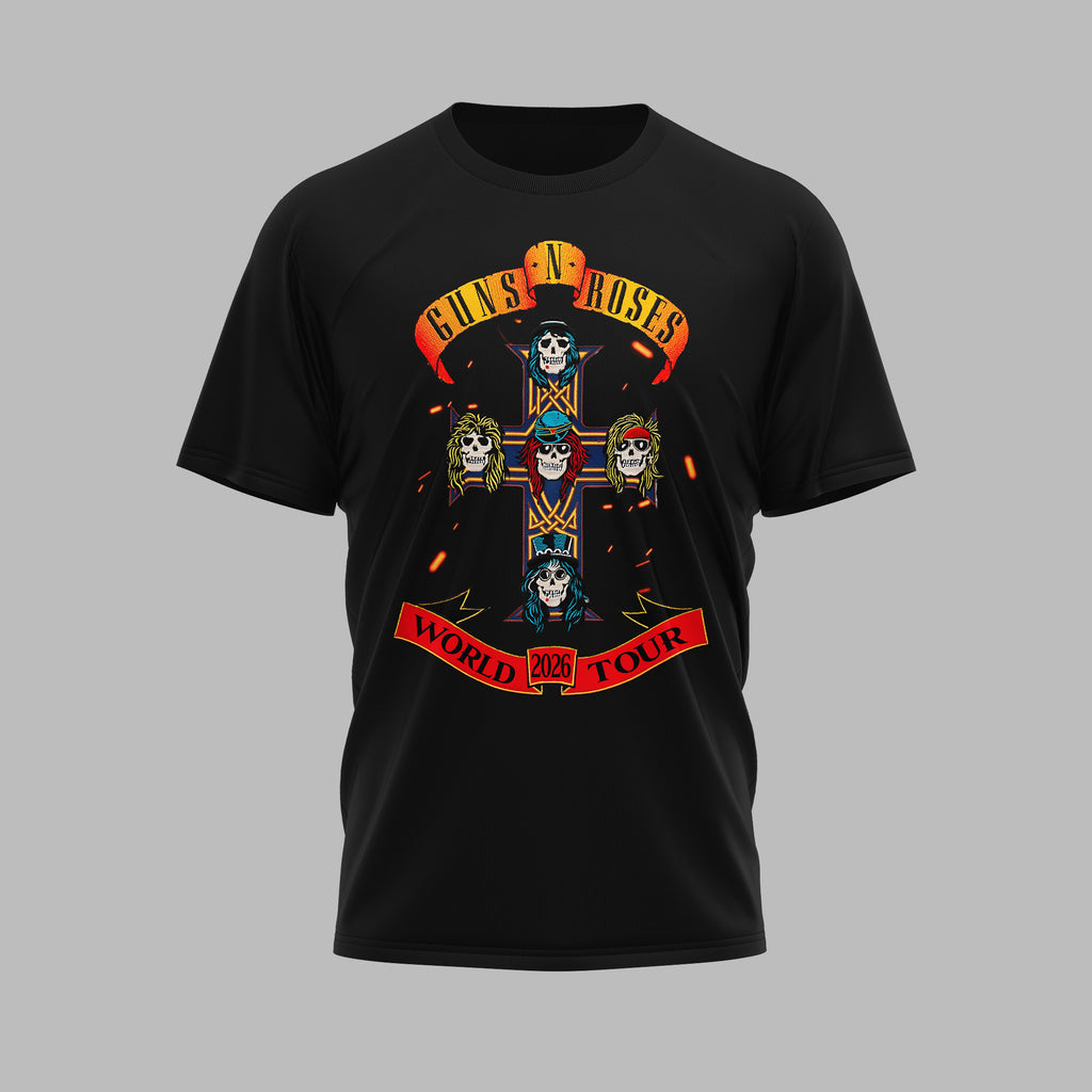 Premium GNR Tour 3D Shirt HI