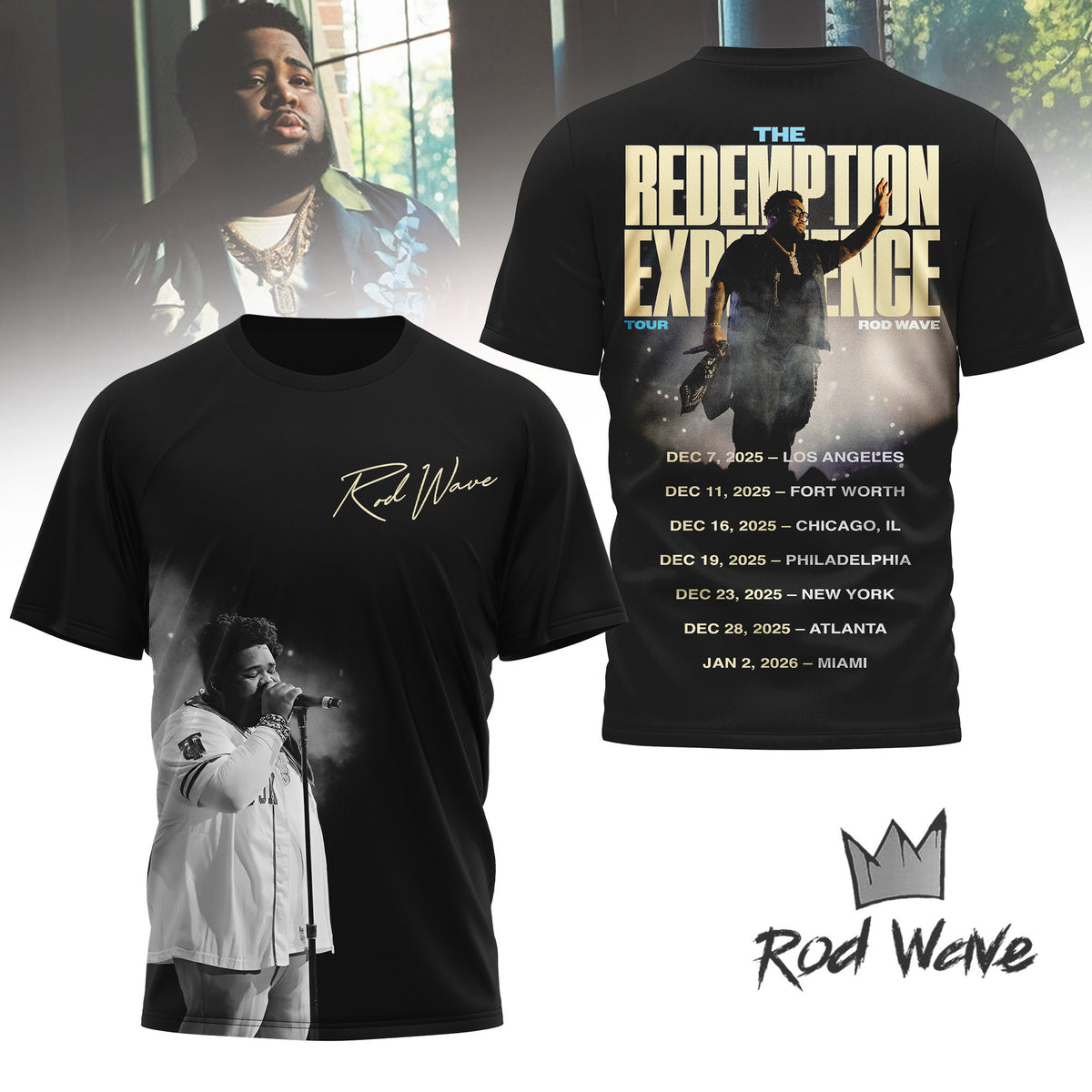 Premium RODW Tour 3D Shirt HI