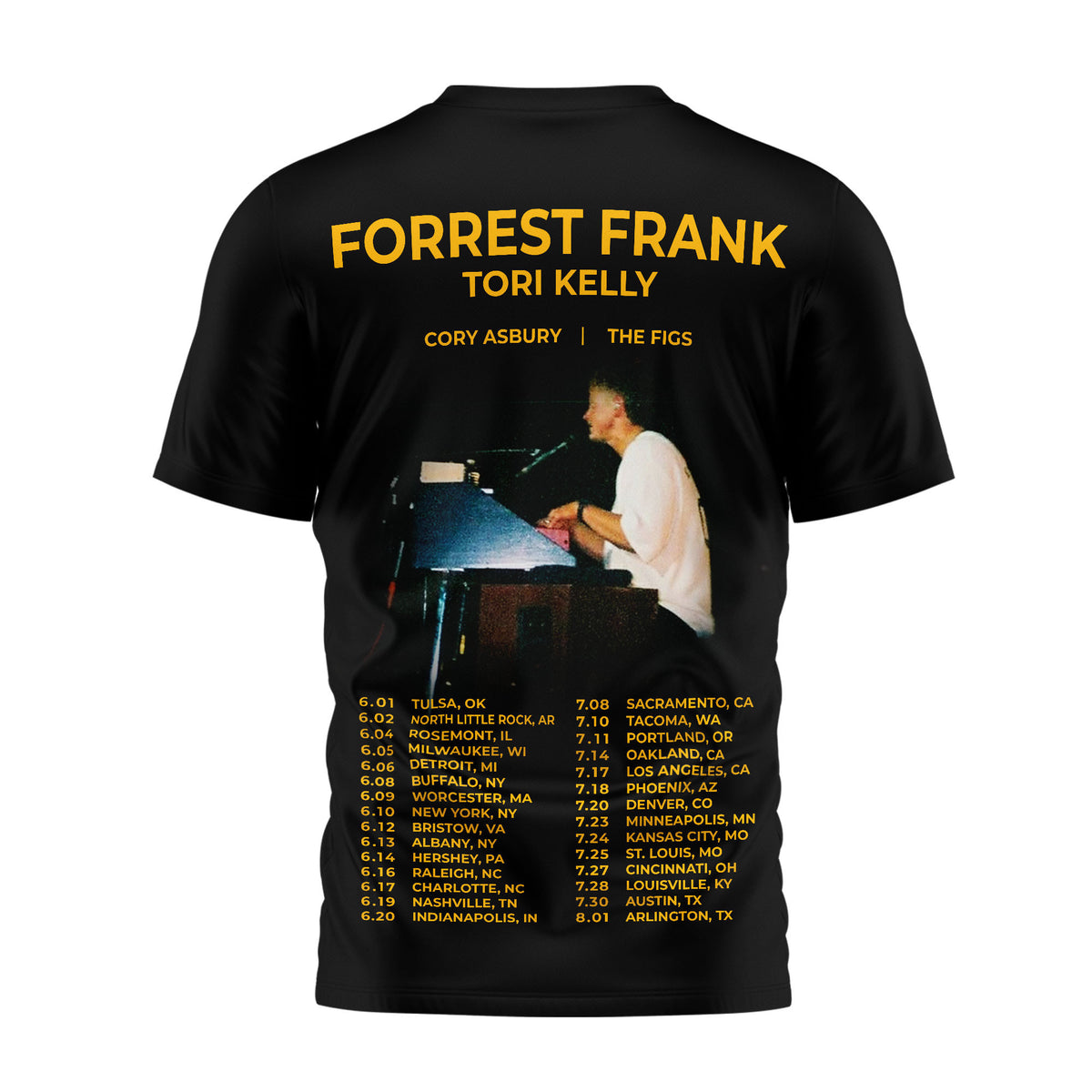 Premium FRFK 2026 Tour 3D Shirt NY
