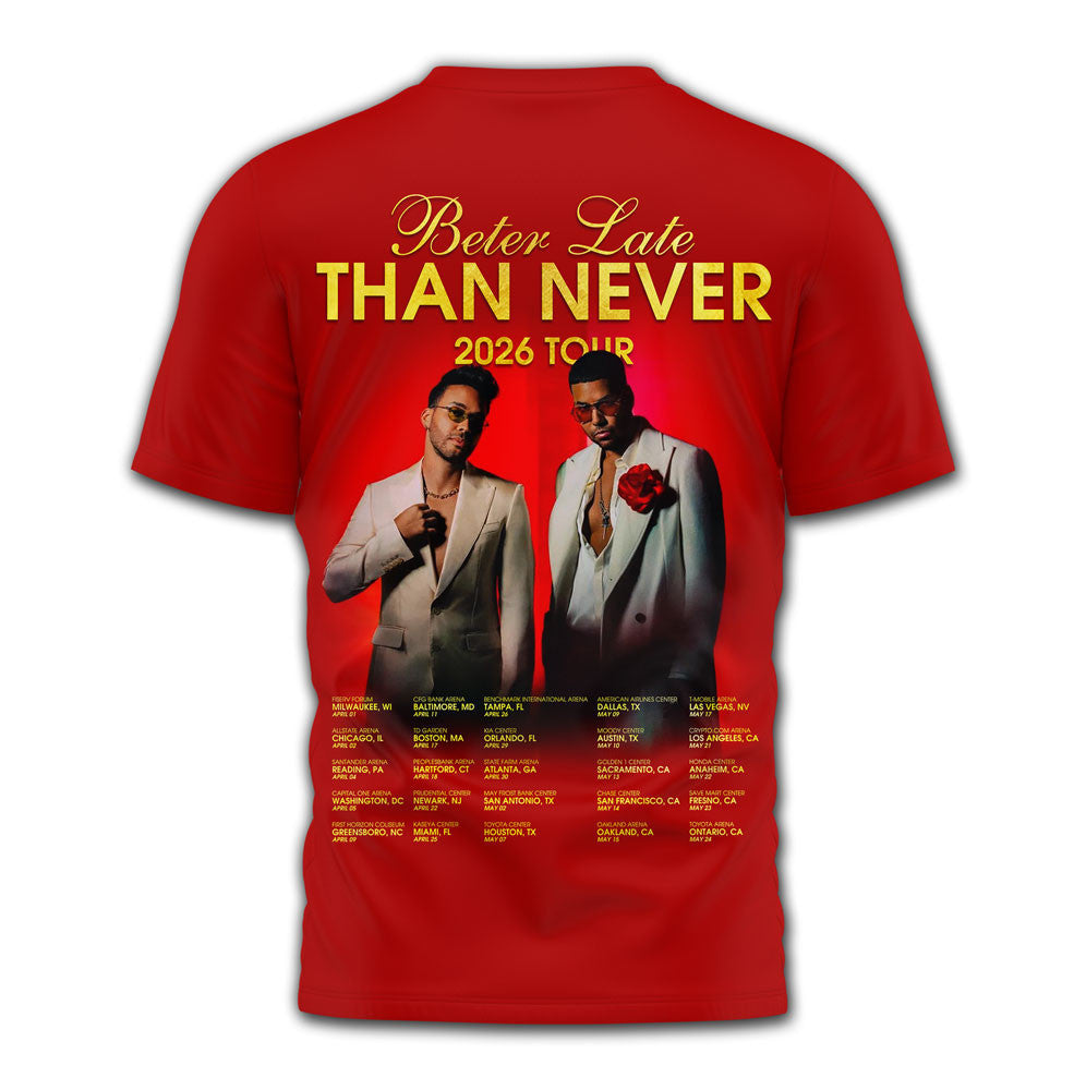 Premium RMST 2026 Tour 3D Shirt MM