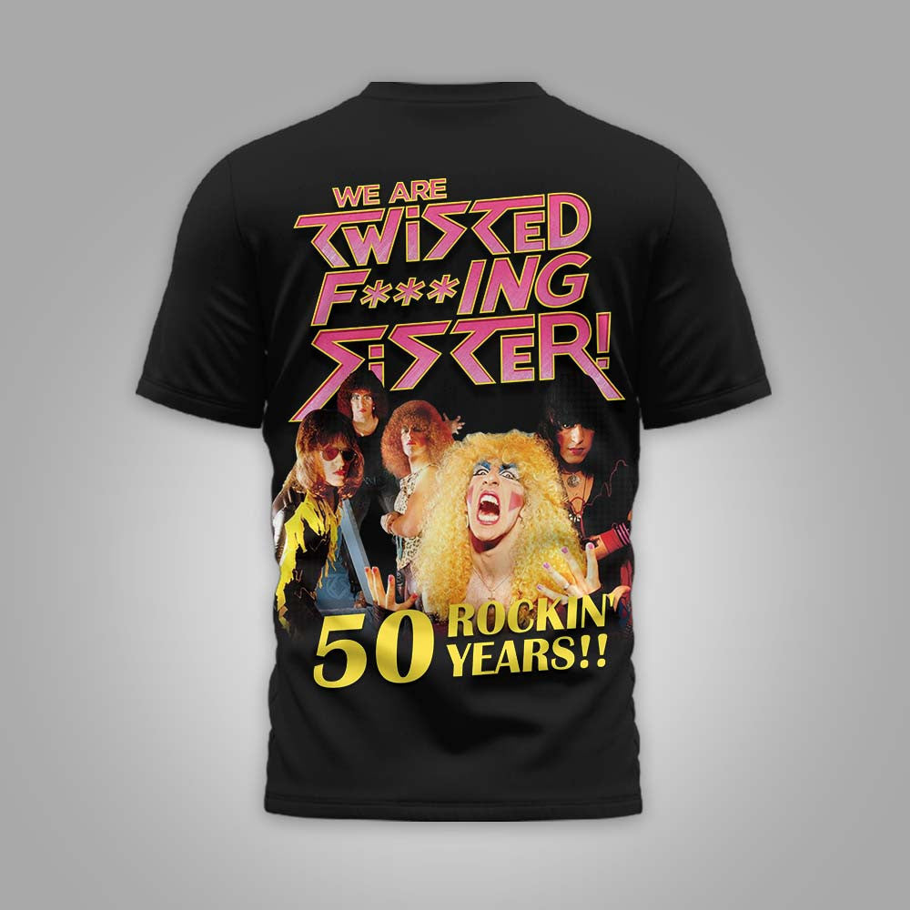 Premium TWSR 50th Anniversary 3D Shirt MM