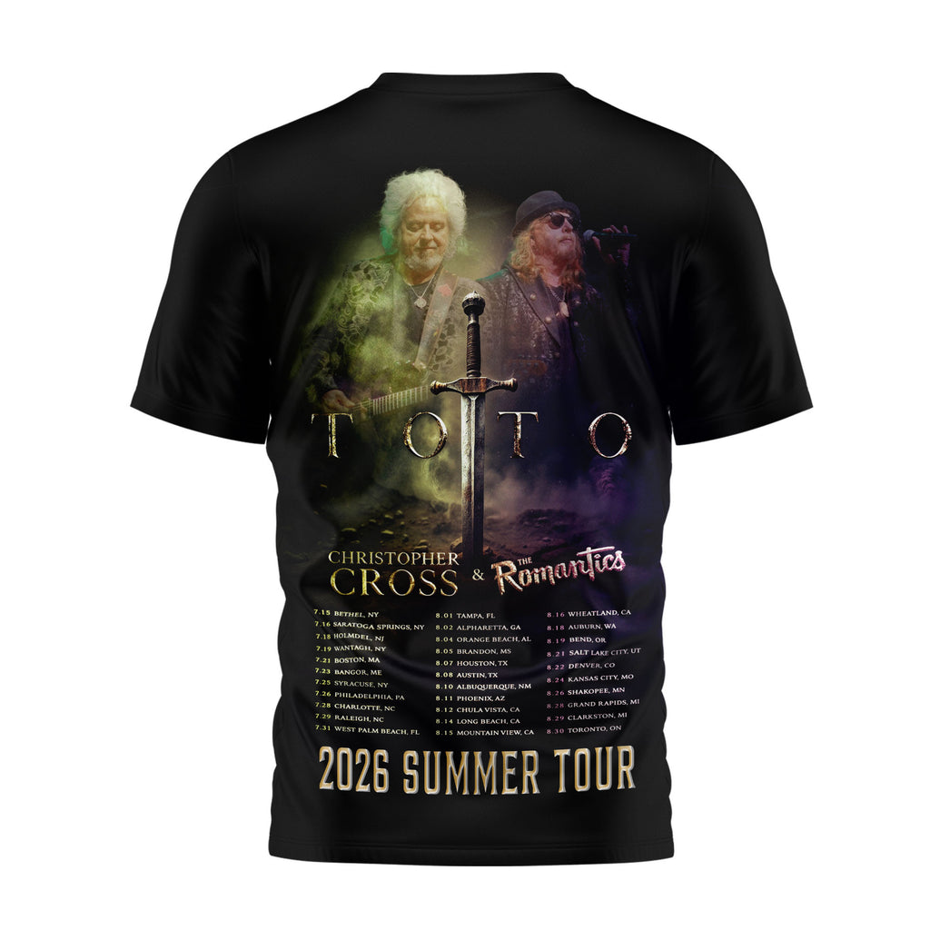 Premium TOTO 2026 Tour 3D Shirt MM