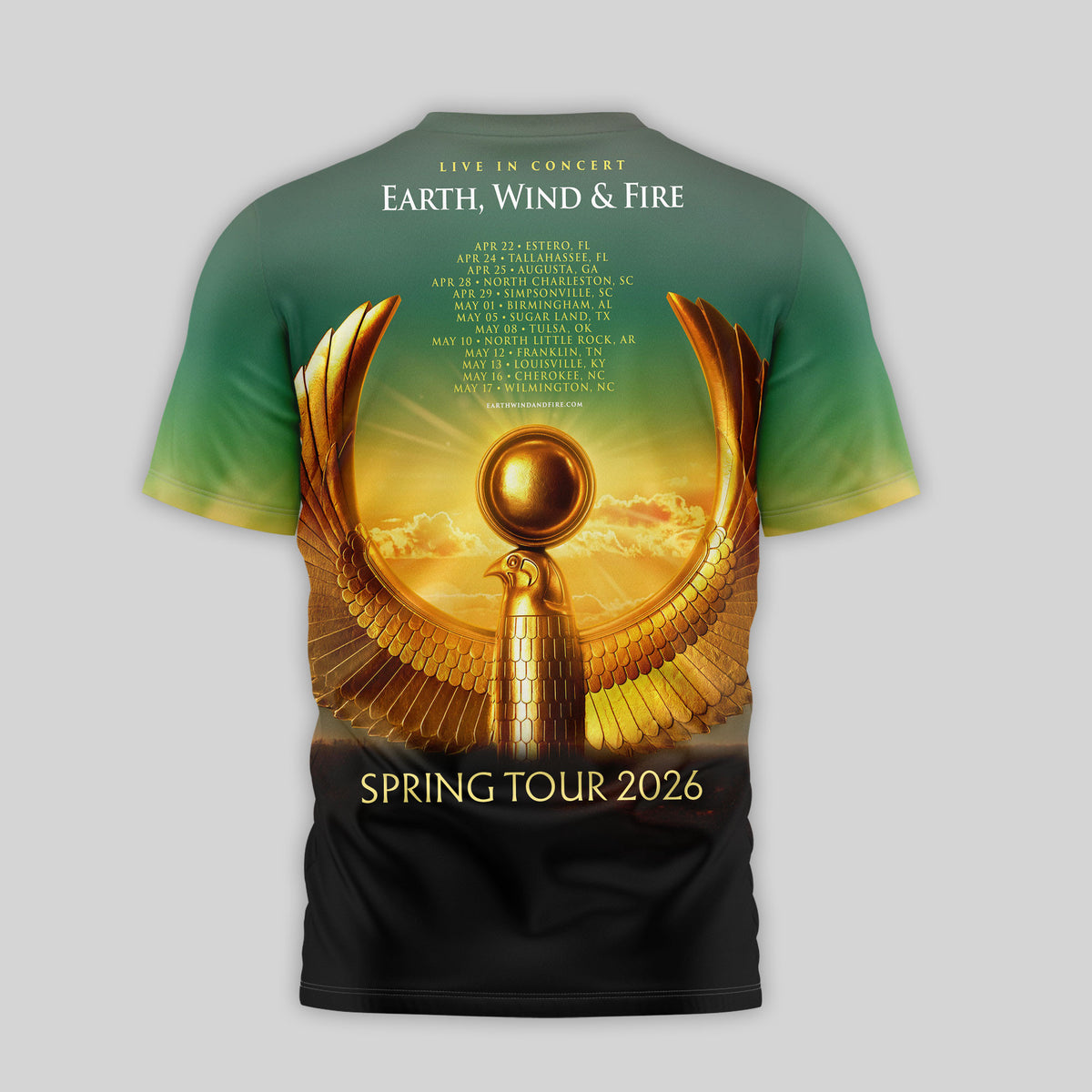 Premium EWF 2026 Tour 3D Shirt MM
