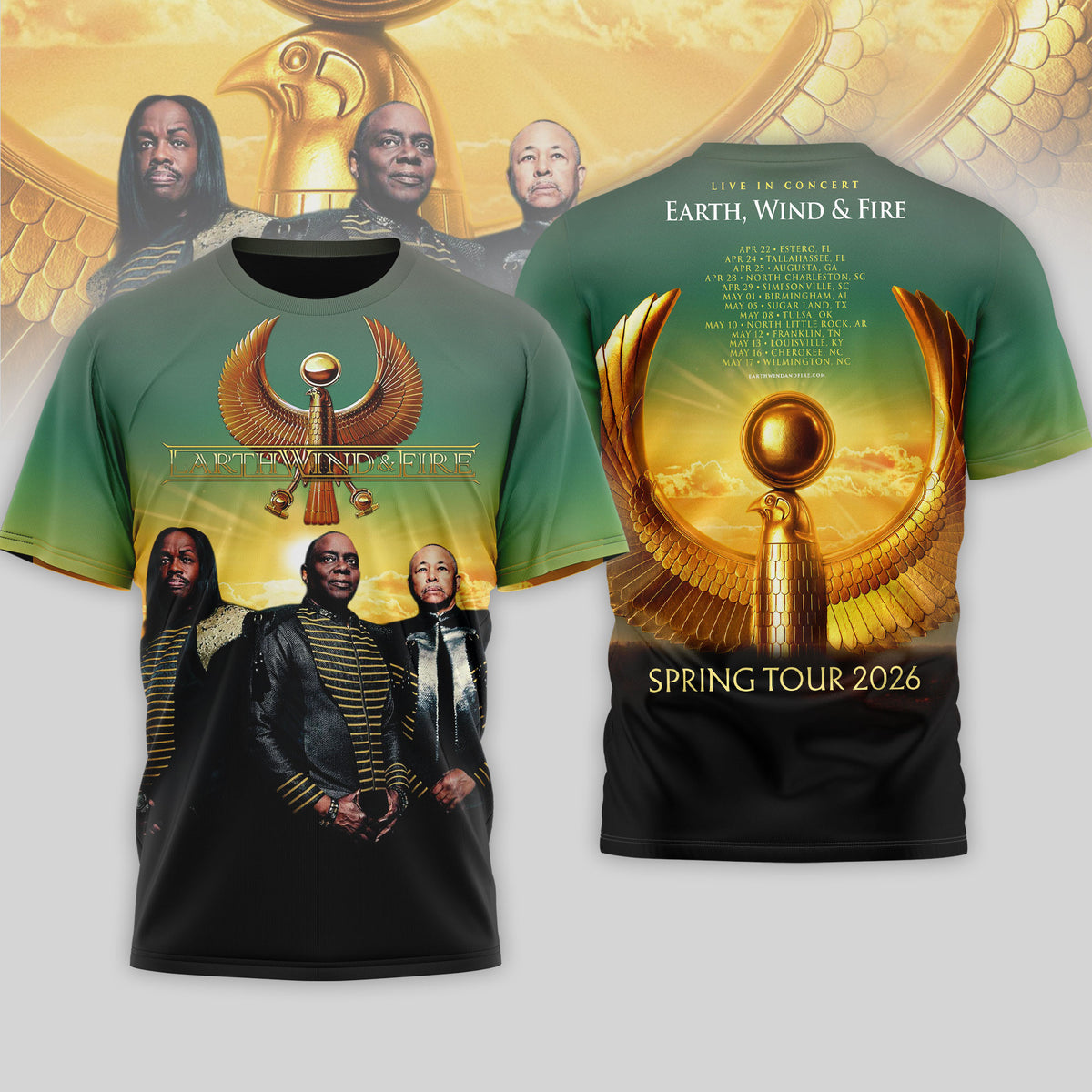 Premium EWF 2026 Tour 3D Shirt MM