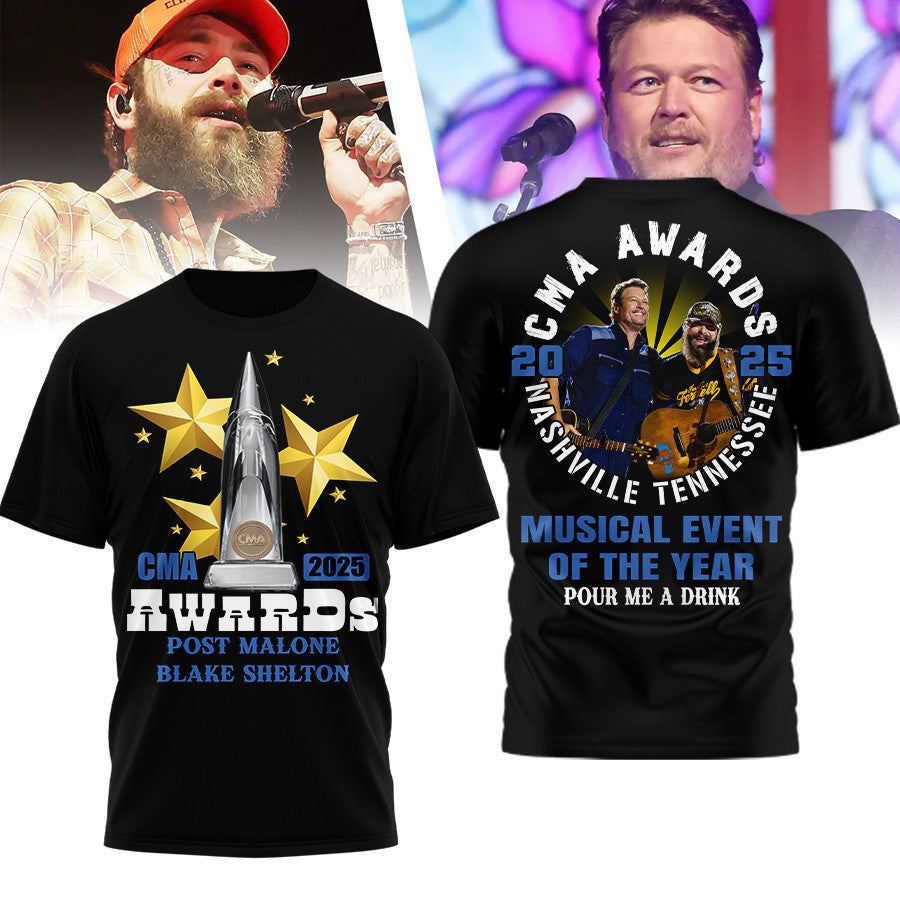 Premium PTML CMA Awards 3D Shirt HI