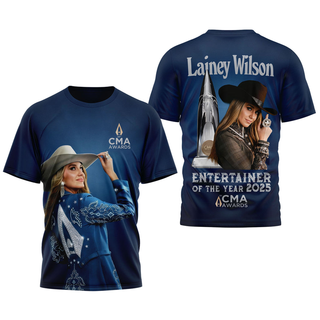 Premium LNWL 2025 CMA Awards 3D Shirt MM