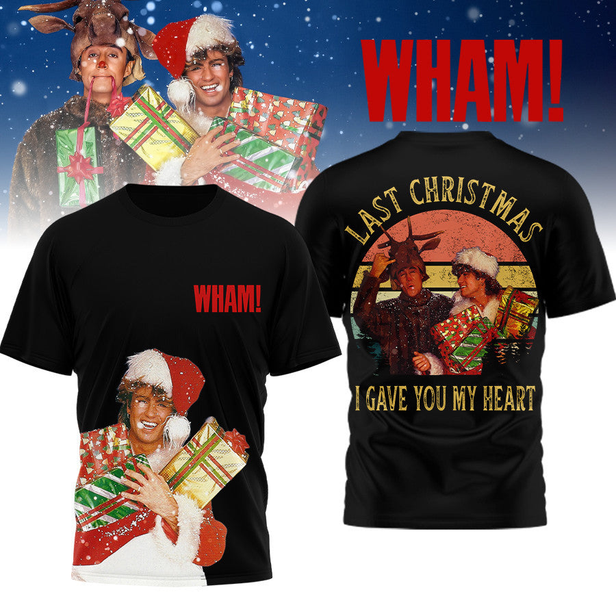 Premium WHAM Christmas 3D Shirt HI