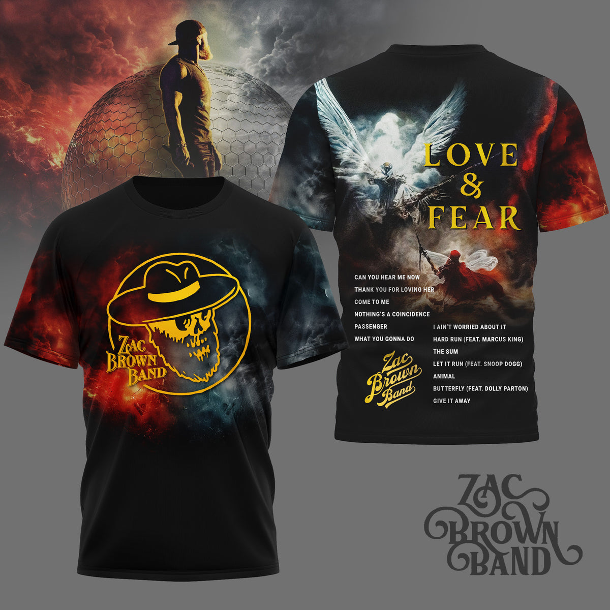 Premium ZBB Love Fear 3D Shirt HI