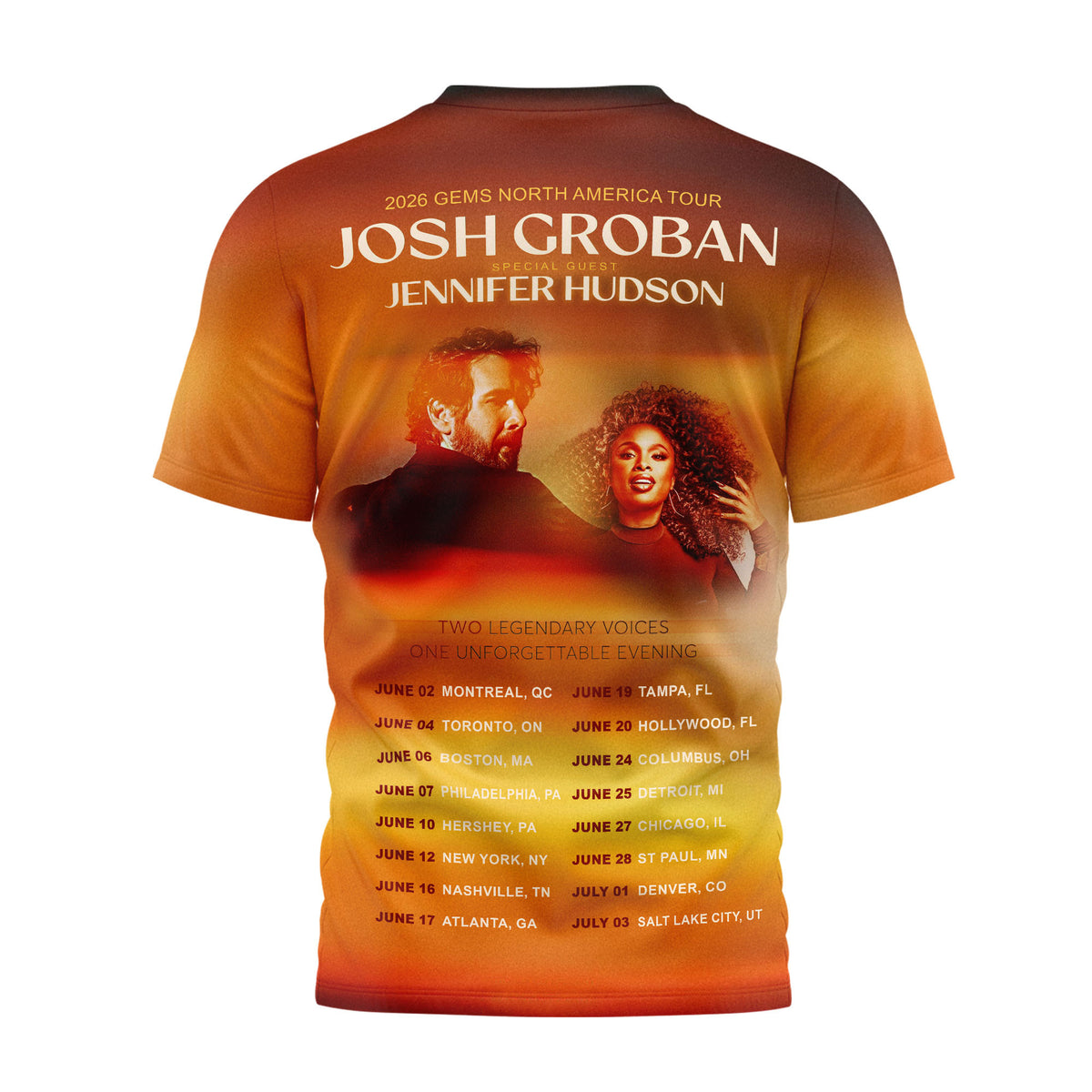 Premium JGB Tour 3D Shirt HI