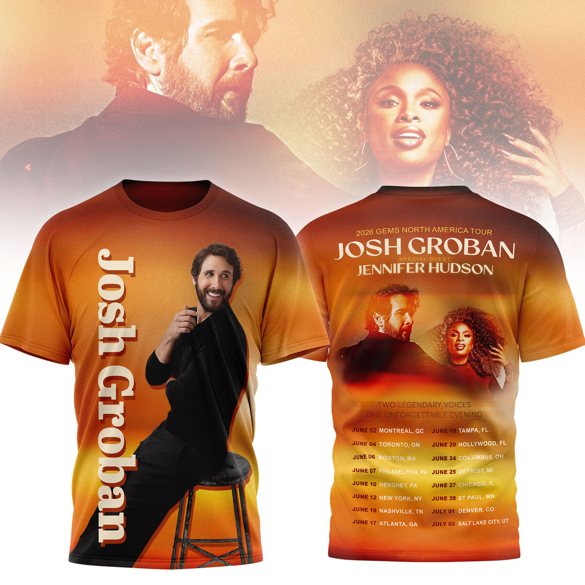 Premium JGB Tour 3D Shirt HI