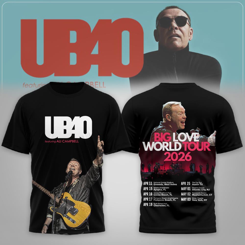 Premium UB40 3D Shirt MM