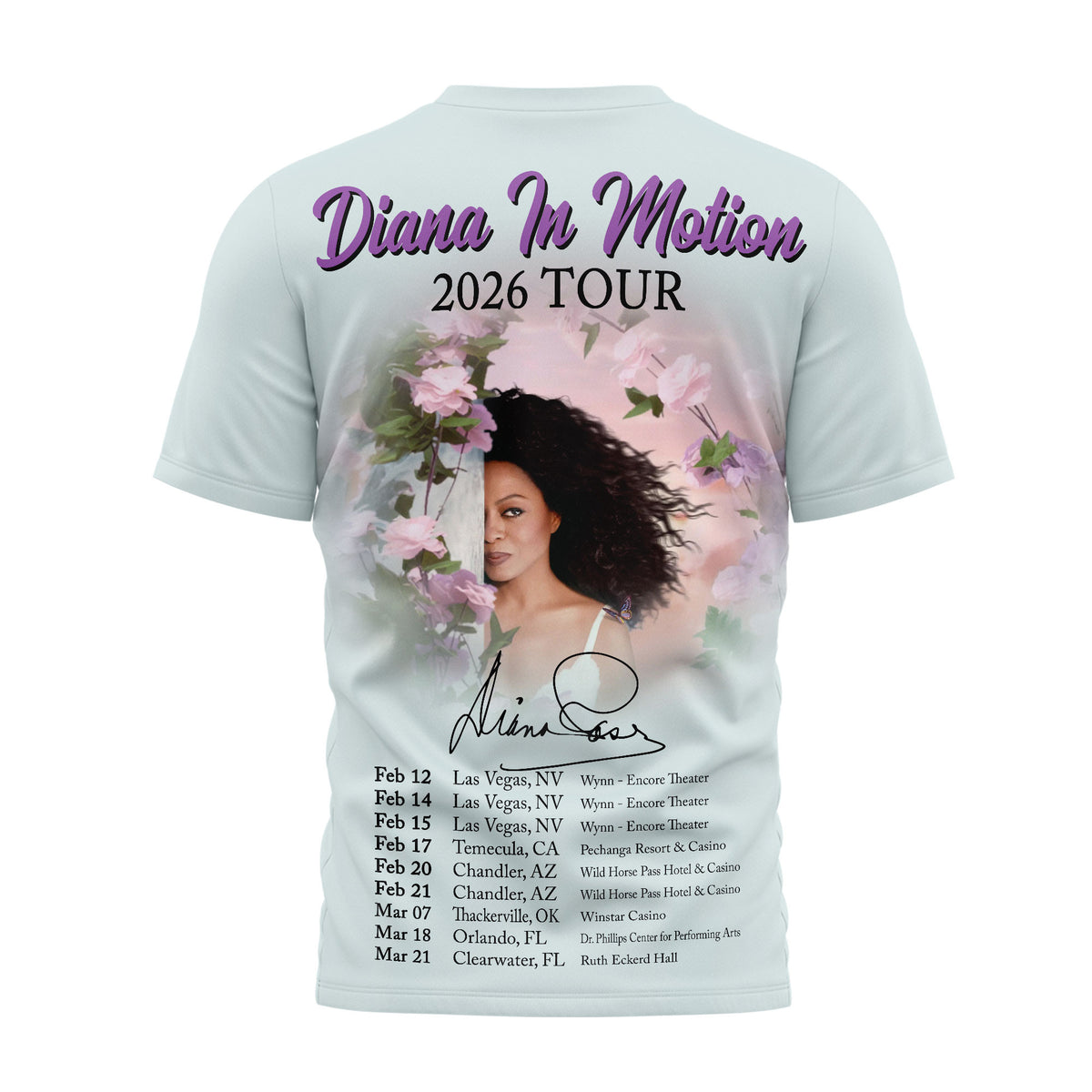 Premium DNRS 2026 Tour 3D Shirt MM