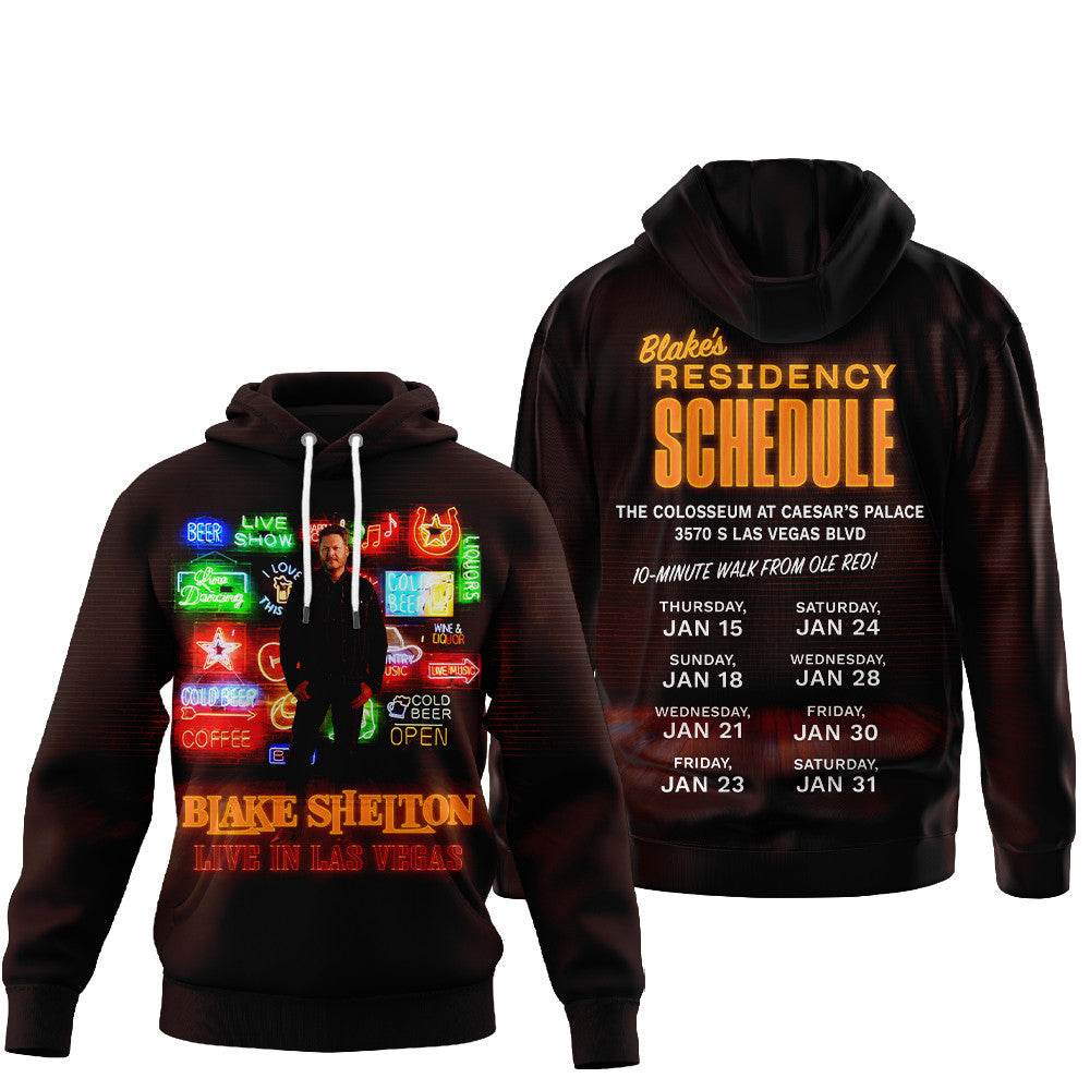 Premium BLSH Las Vegas 3D Shirt HI